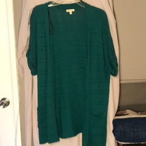 Knit cardigan